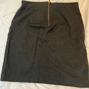Gray Philosophy pencil skirt